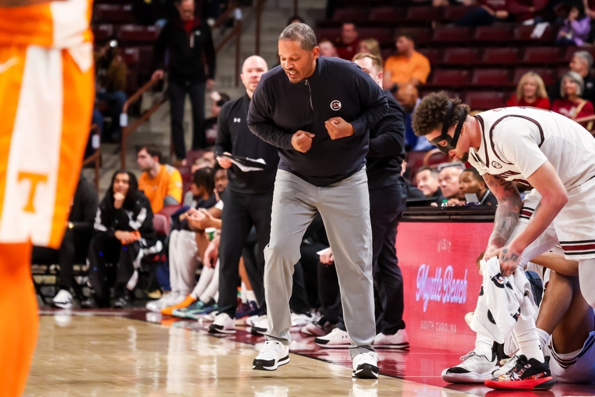 Meechie Johnson, South Carolina stun Ole Miss