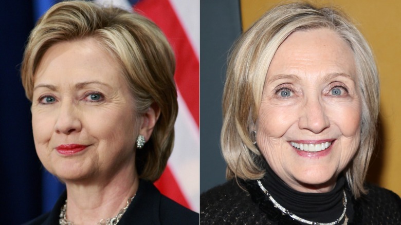Side-by-side pics prove Hillary Clinton is aging like fine wine