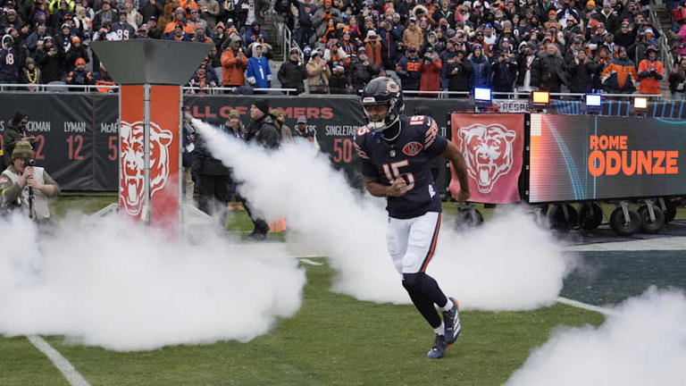 With DJ Moore gone, Chicago's Rome Odunze has to break out in year 3