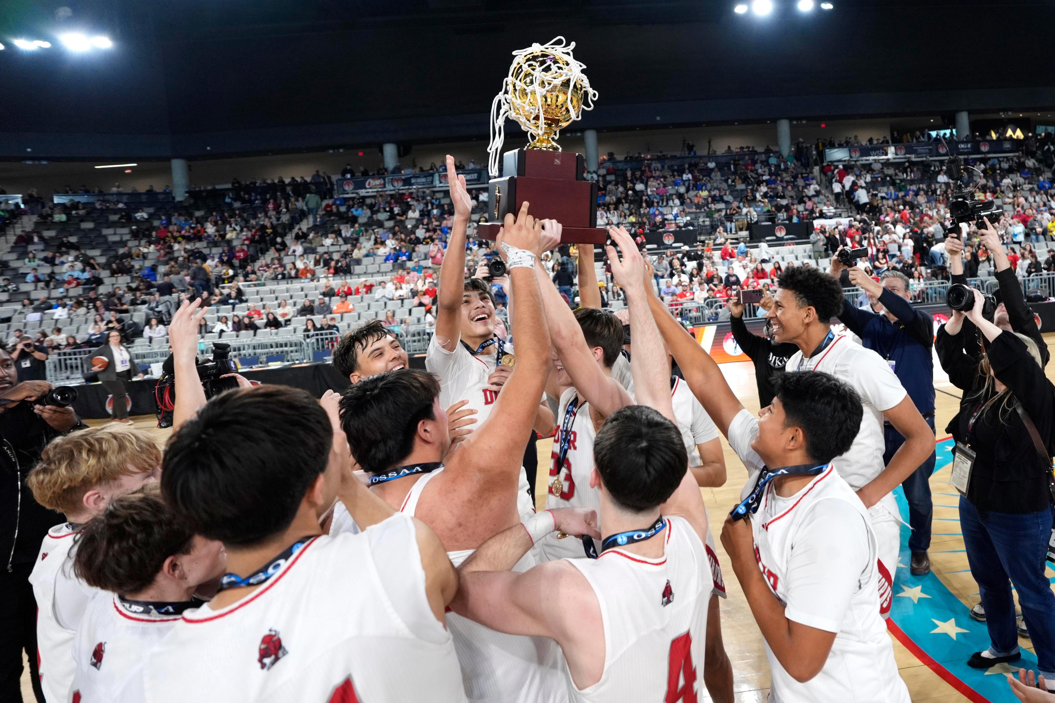 Class B-II boys basketball: Dover rolls to first state championship ...