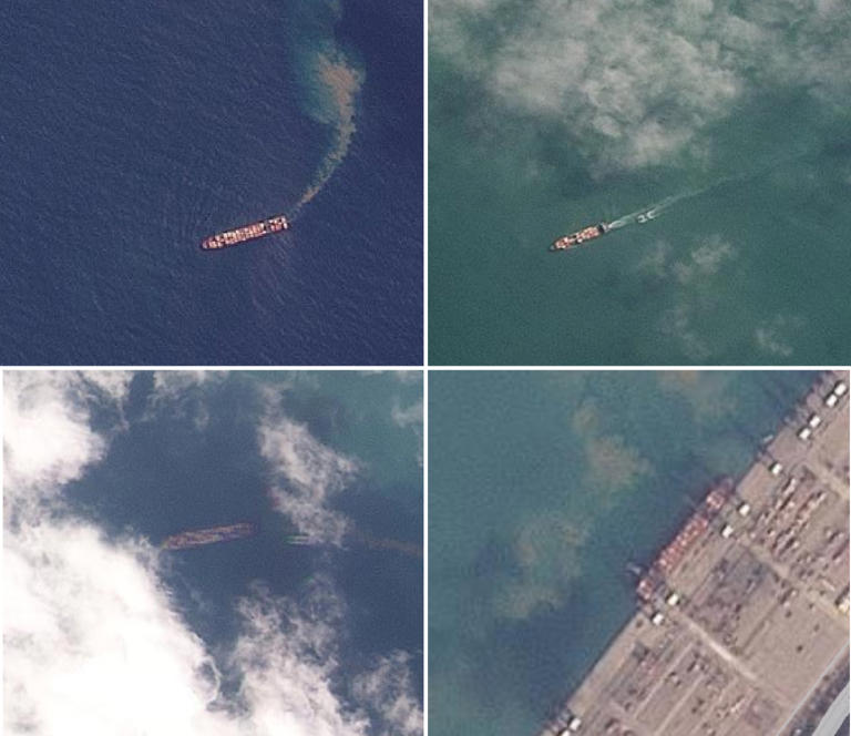 Laden Iranian ships depart Chinese port tied to key military chemicals