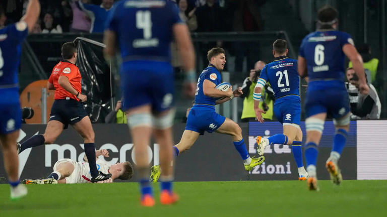 Italy achieves historic victory over England in Six Nations Rugby