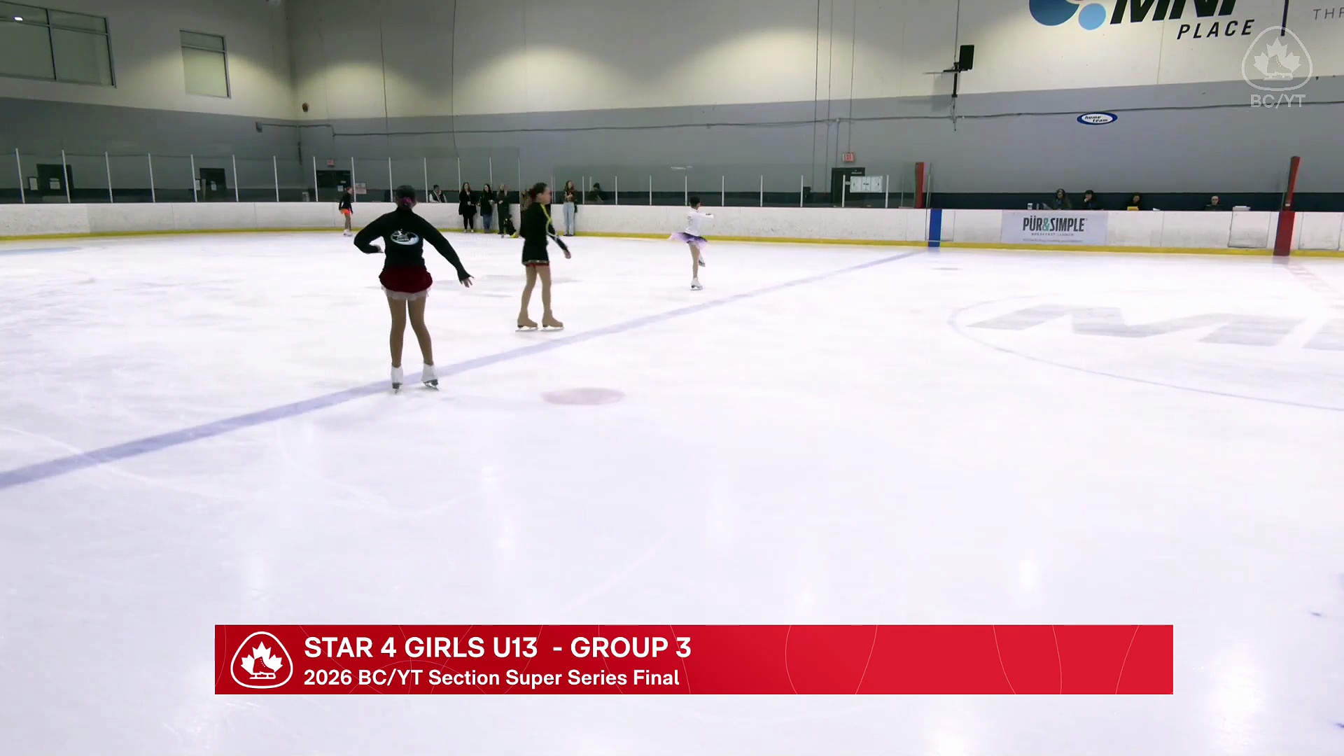Star 4 girls U13 group 3 - Rink 2 - 2026 BC/YT Section Super Series final