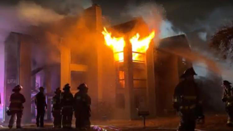 SAFD: 31 residents displaced after massive fire damages apartment ...