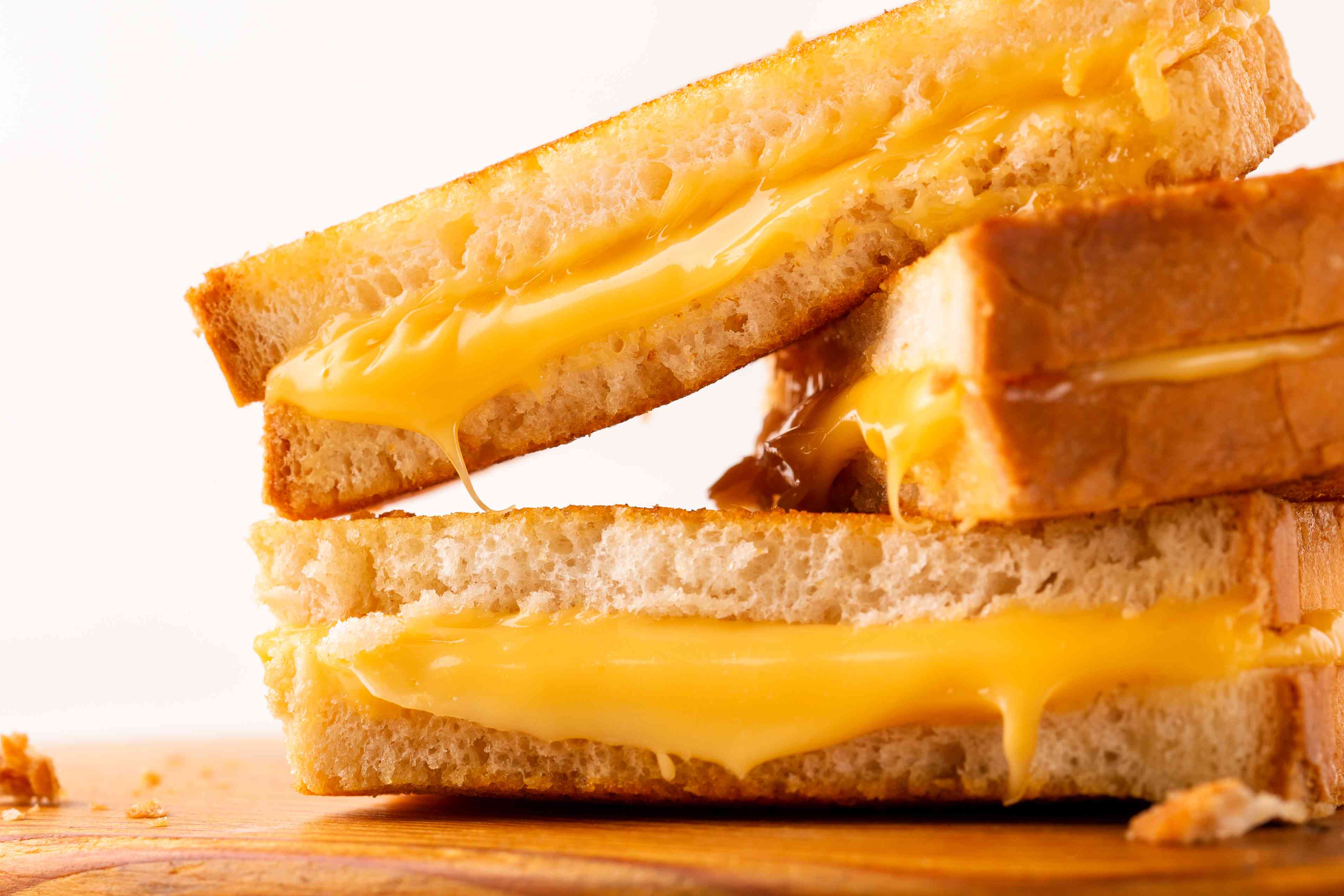 For the meltiest grilled cheese, start with a cold pan