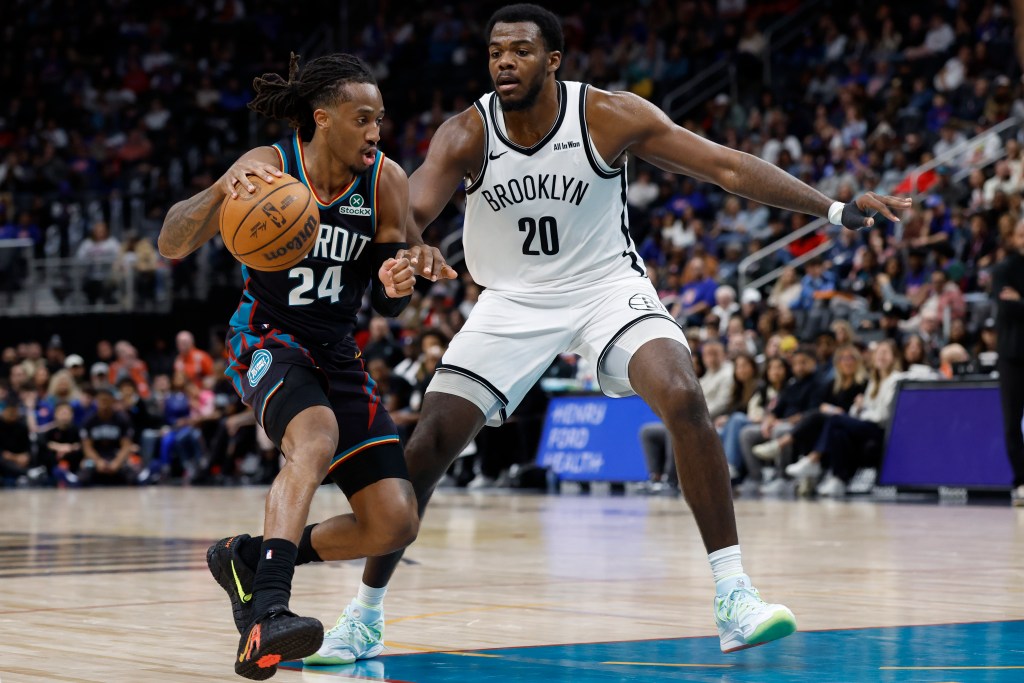 Nets snap 10-game skid with stunning comeback win over shorthanded Pistons