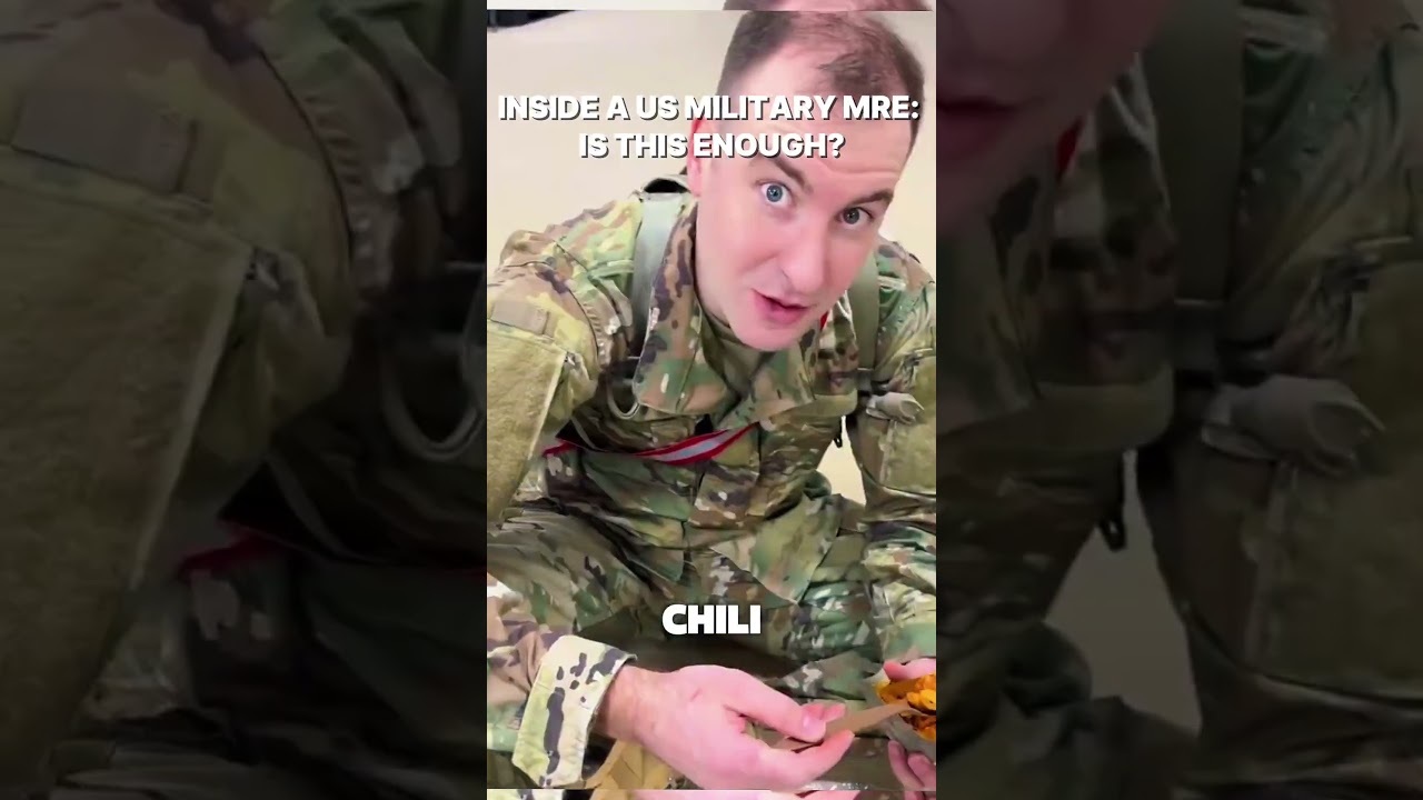 What US soldiers actually eat in the field