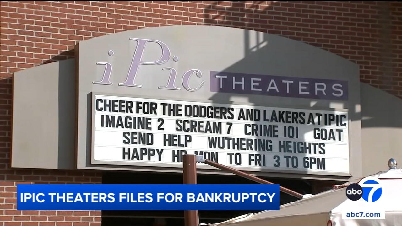 IPIC Theaters files for bankruptcy for 2nd time in 7 years, closing ...