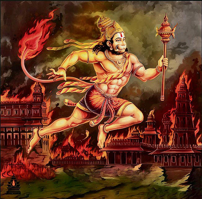 Hanuman’s restraint