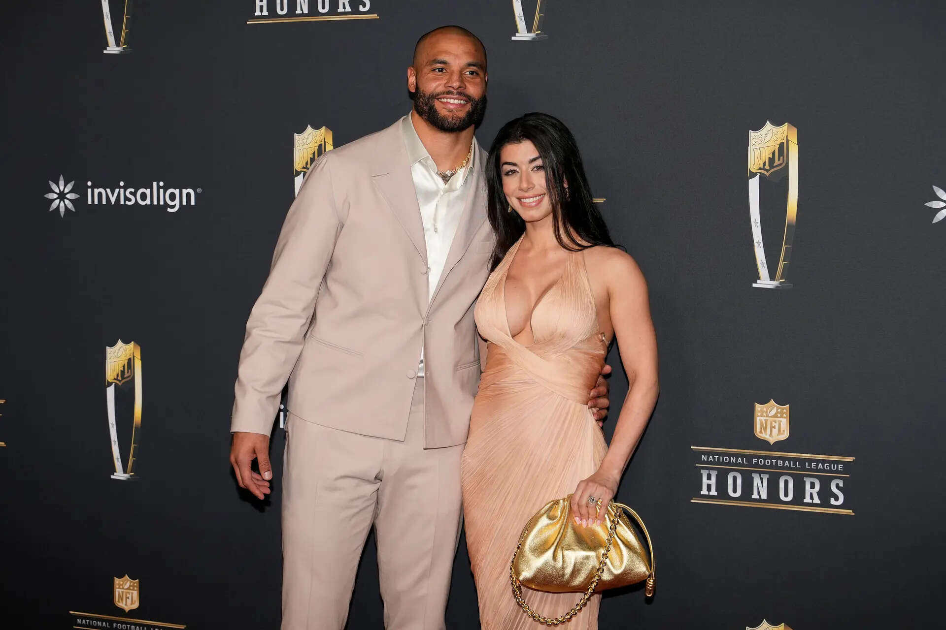 Quarterback Dak Prescott and Sarah Jane Ramos break up one month before ...