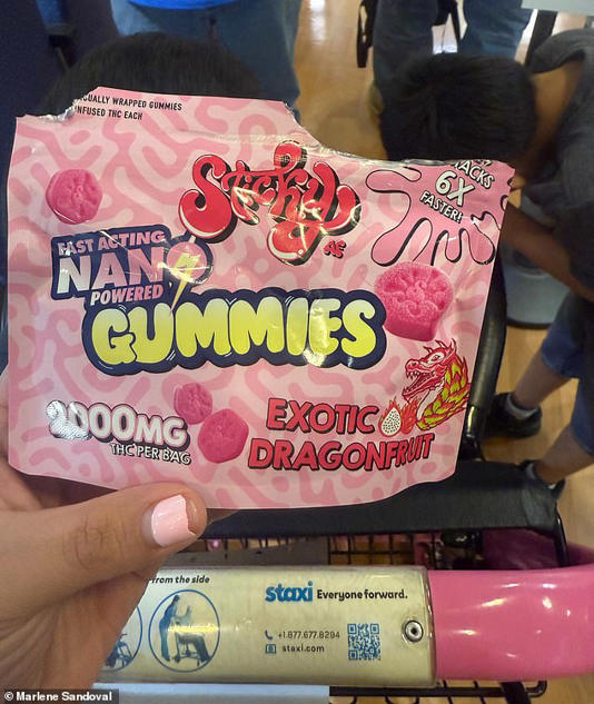 According to a complaint obtained by the Daily Mail, the cannabis infused candy was intended to mark one of the boys' birthday