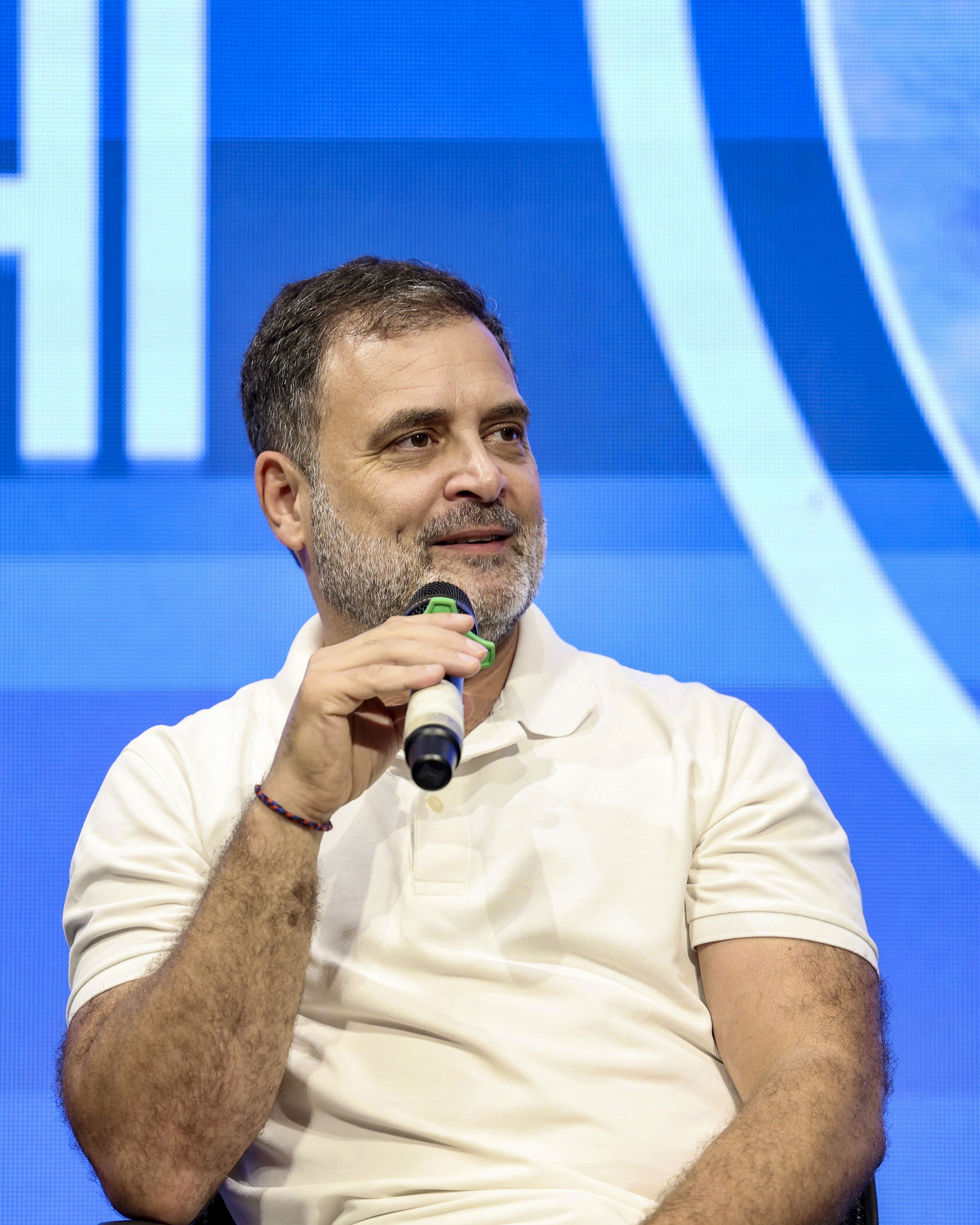 'Grew up in a family where women were bosses': Rahul tells students