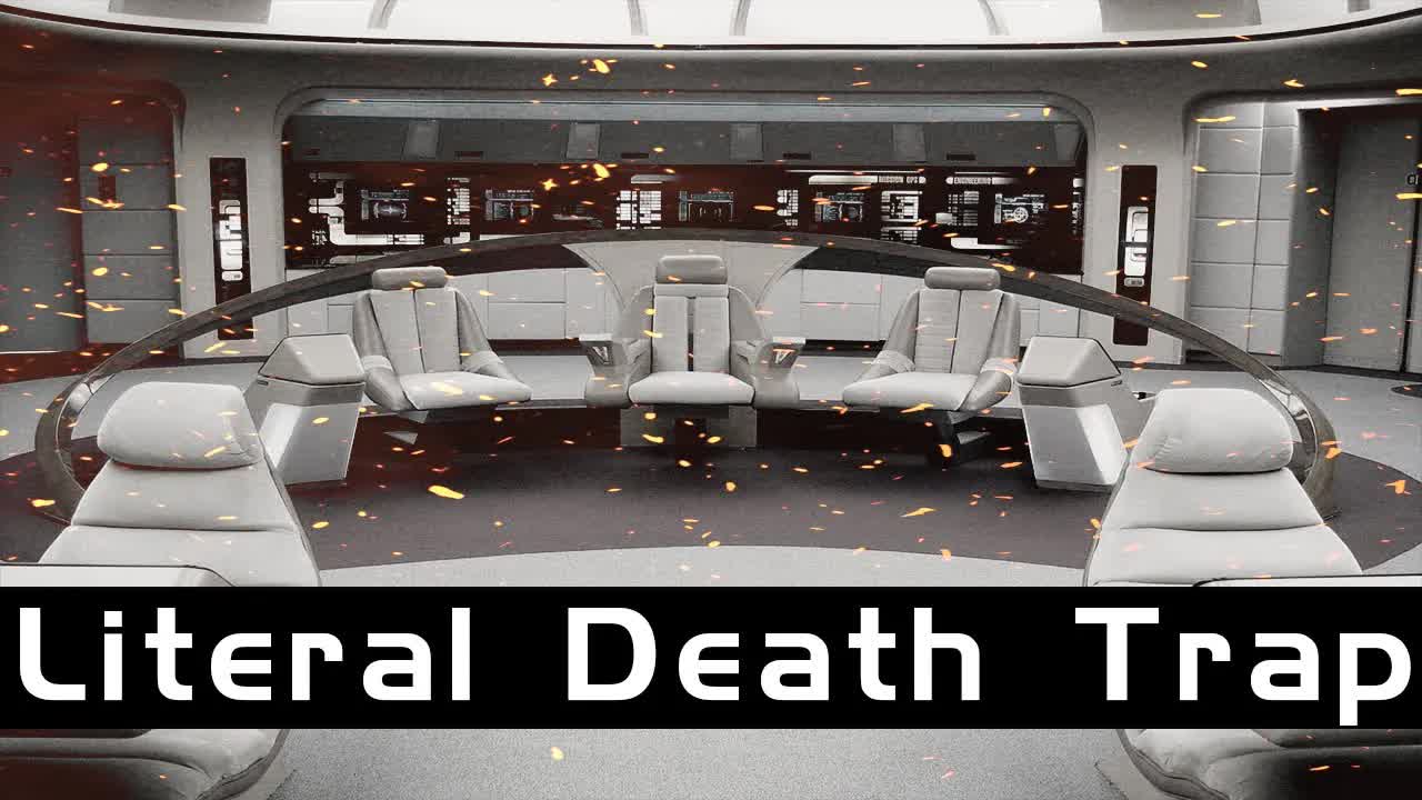 Why Starfleet's bridge design was lethal to the crews