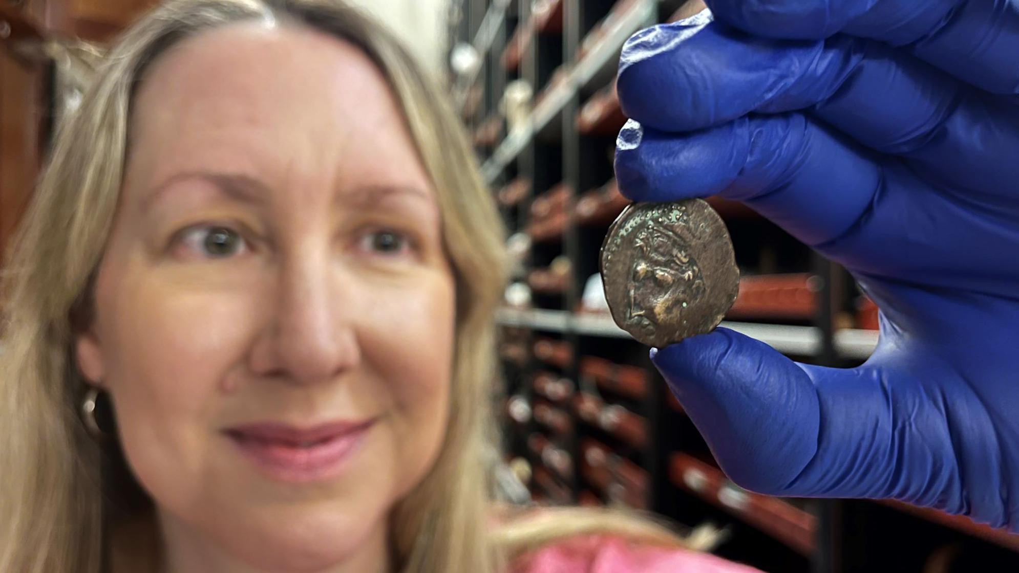 Bus fare revealed as 2,000‑year‑old coin<br>