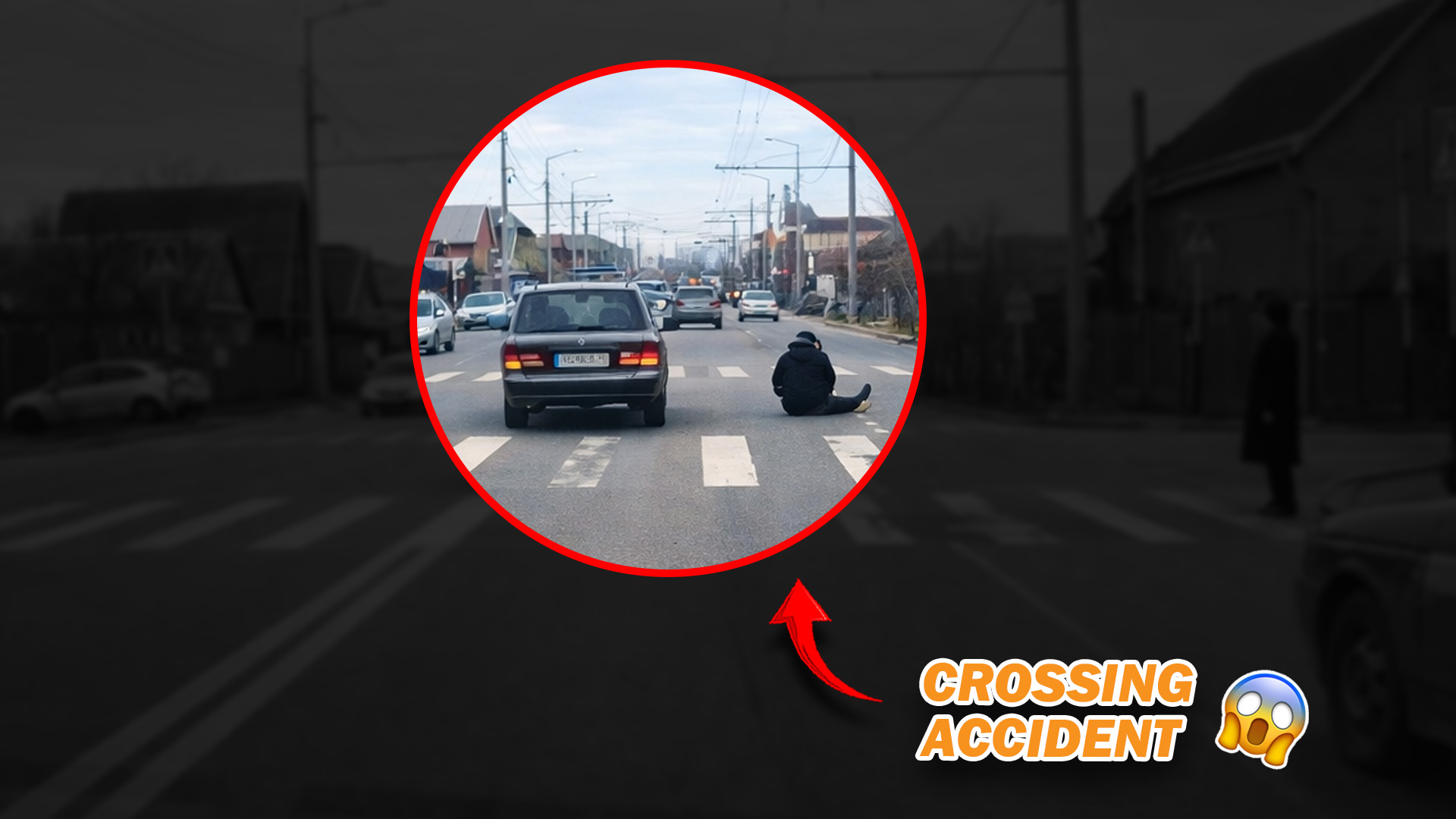 Man struck by vehicle while crossing the street