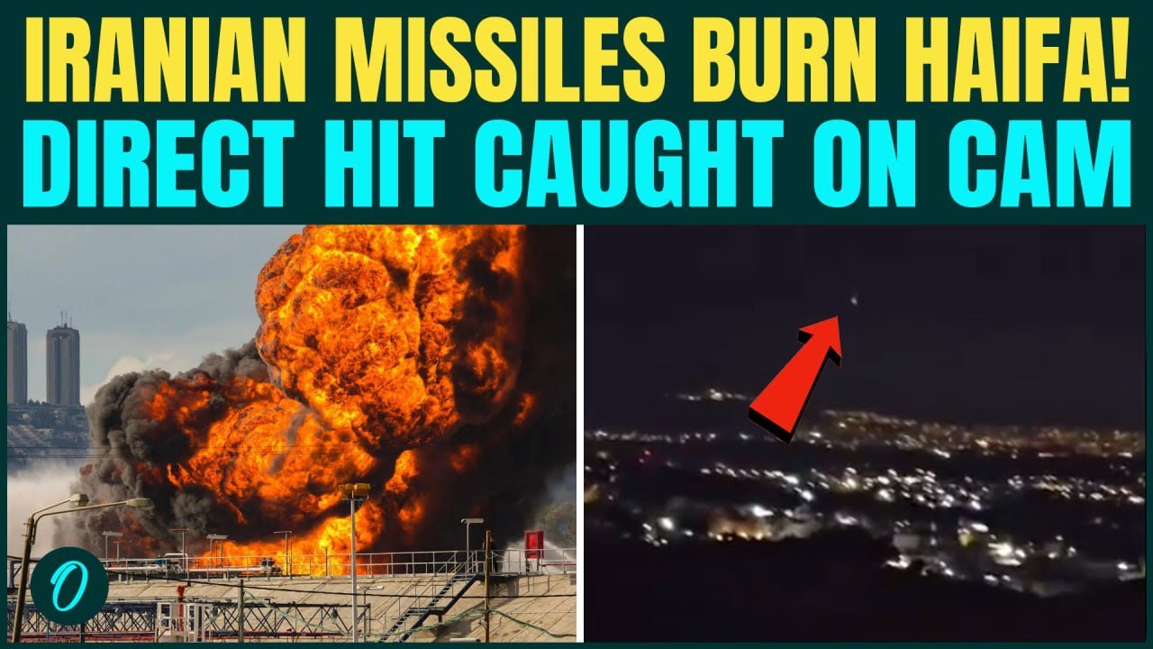 Iran pounds Haifa with Khaibar Shekan ballistic missiles; chilling ...