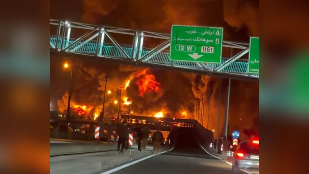 Fireball over Tehran: Israel attacks Iran's oil reserves
