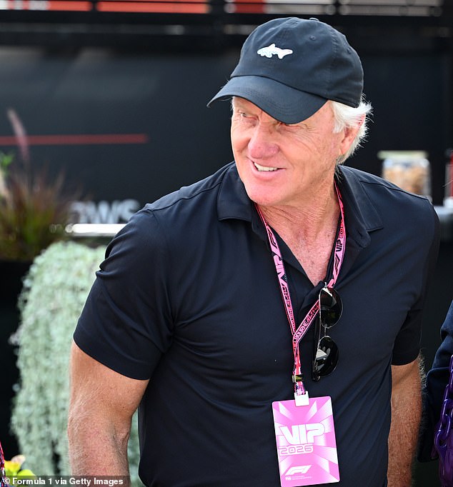 Delta Goodrem stuns at F1 Australian Grand Prix - while golfing legend ...