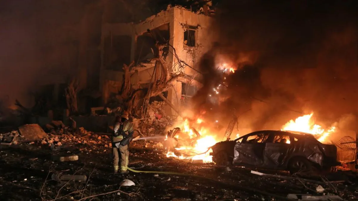 Iran attacks US Army headquarters at Harir Air Base in Iraq's Kurdistan ...