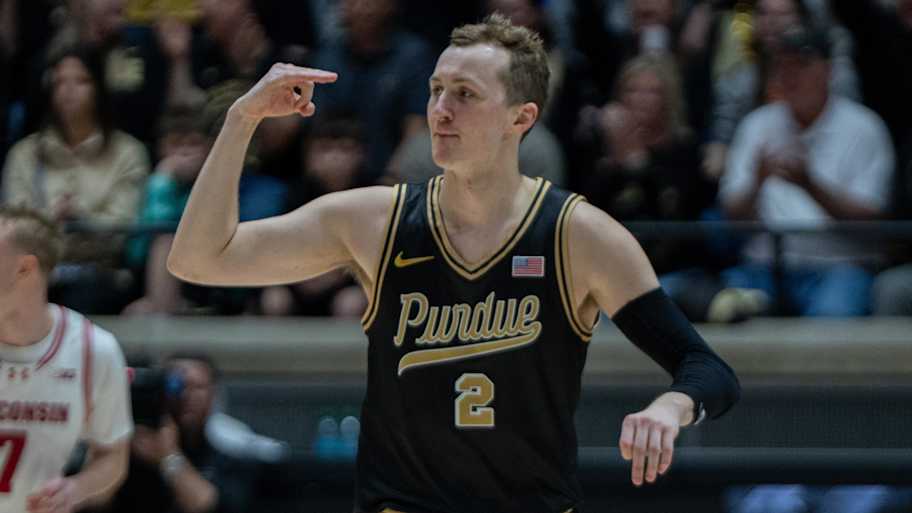 Fletcher Loyer makes Purdue history in final game at Mackey Arena