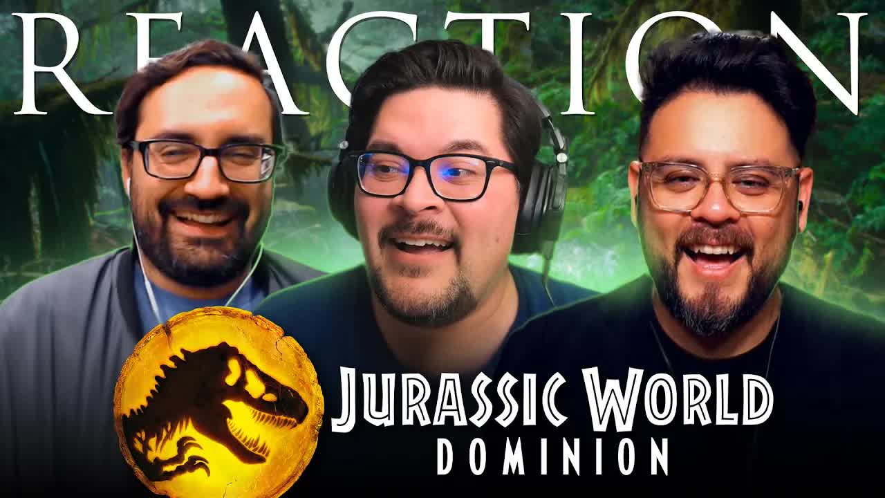 Jurassic World Dominion - Official trailer reaction