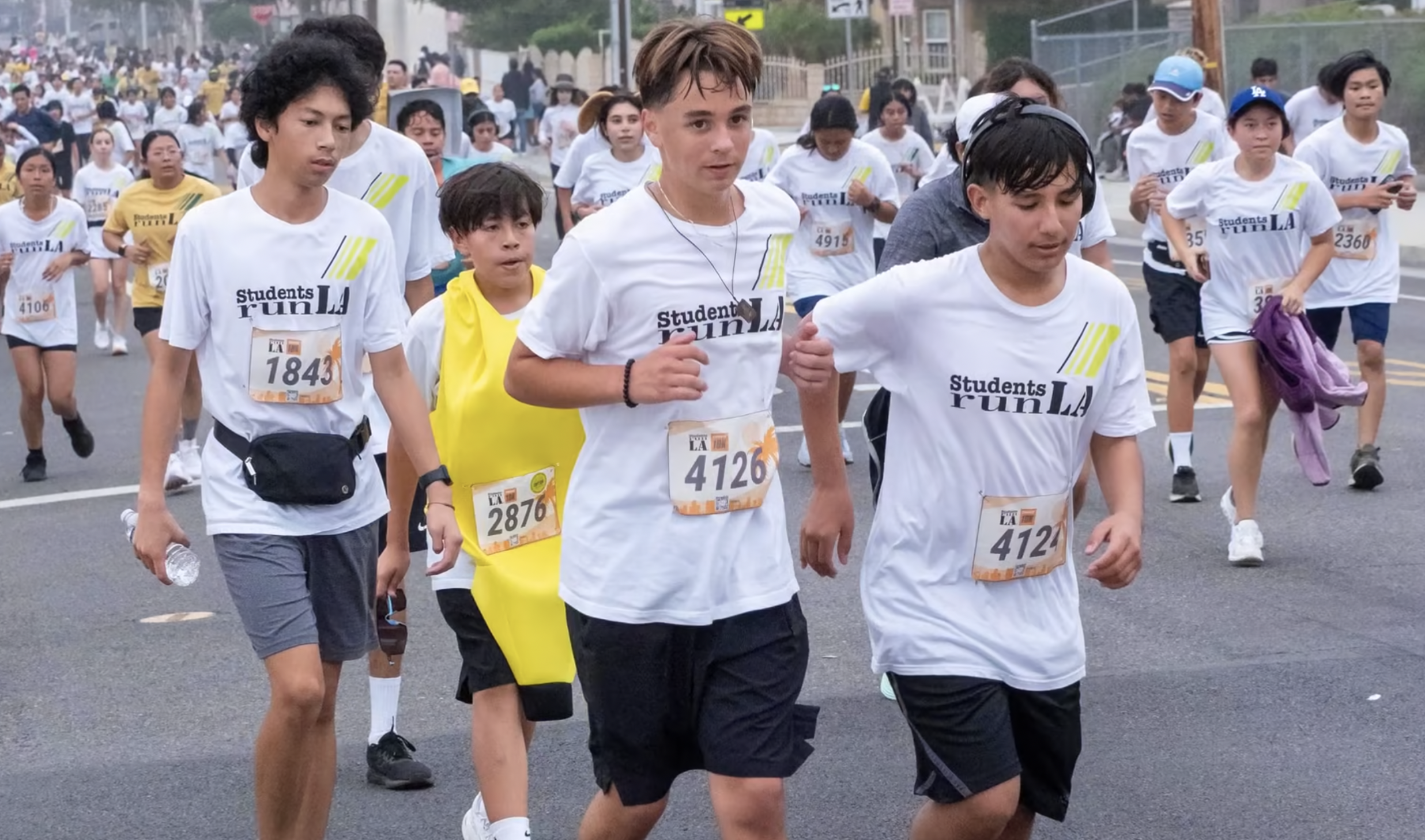 From classroom to finish line: LAUSD students take on LA Marathon