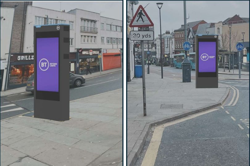 New digital phone boxes from BT on their way to Derby city centre