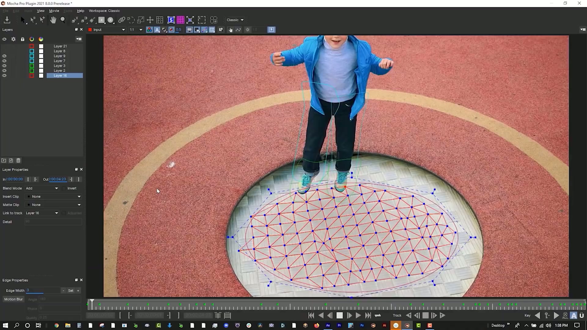 Easily track any surface in Mocha
