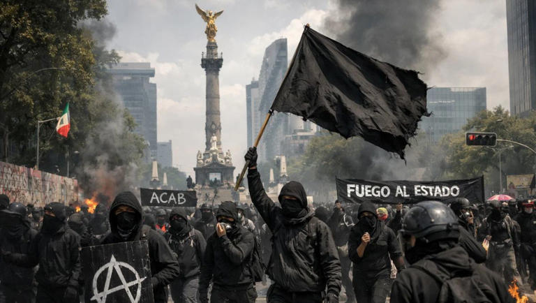 ¿Qué es el bloque negro y por qué aparece en las manifestaciones en México?