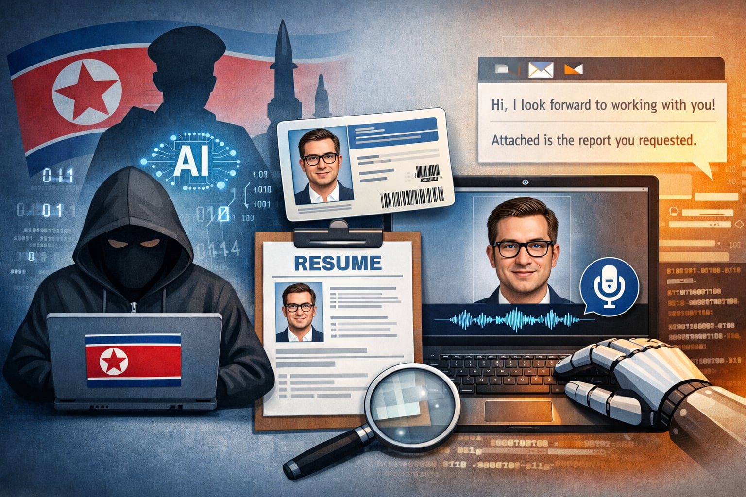 North Korea exploits AI in IT job scams