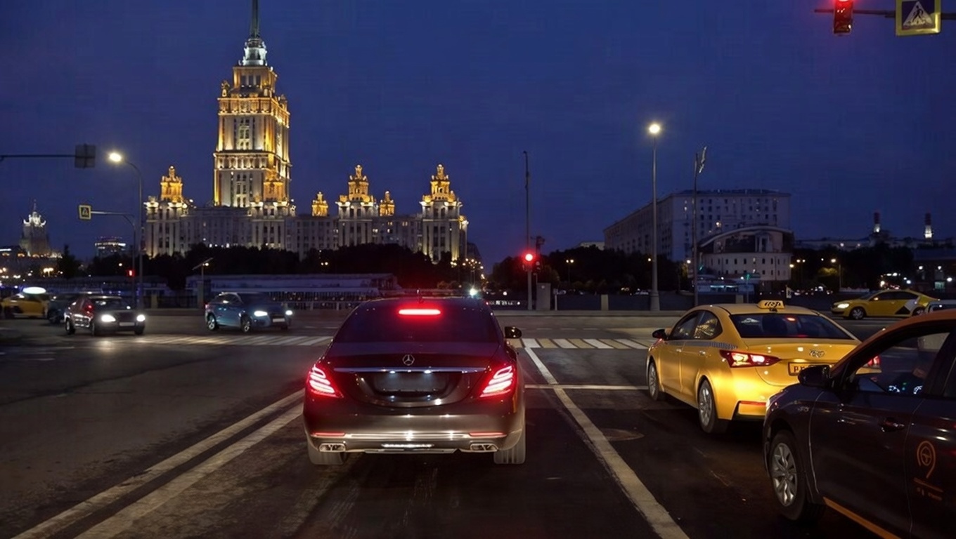 A journey through Moscow’s streets at different hours