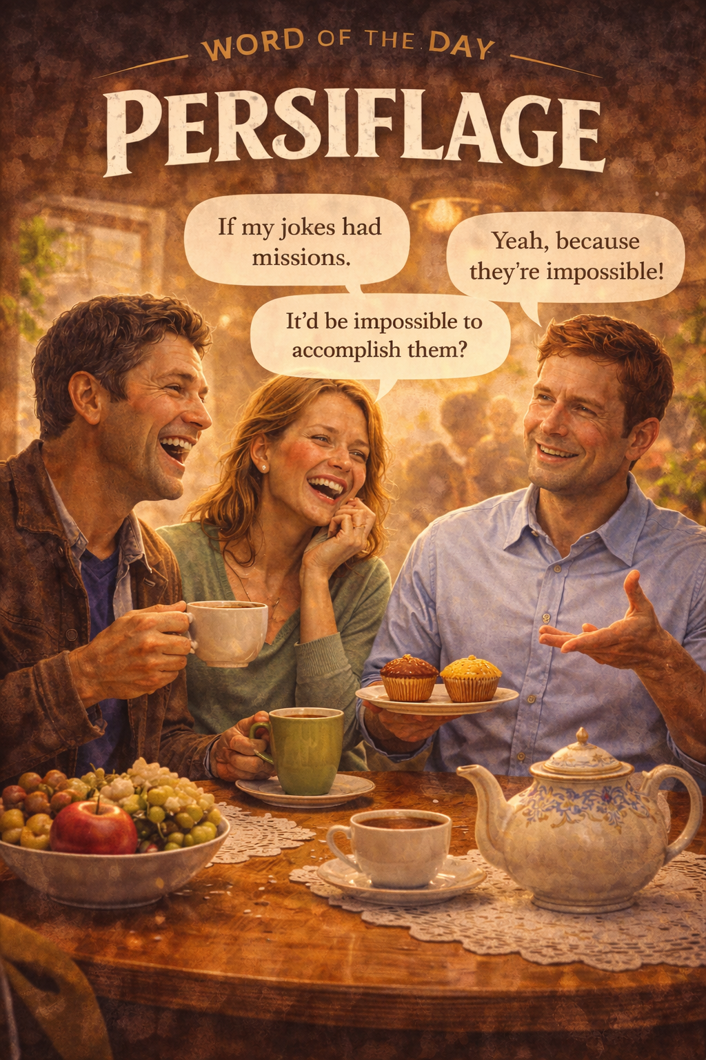 Word of the day: Persiflage