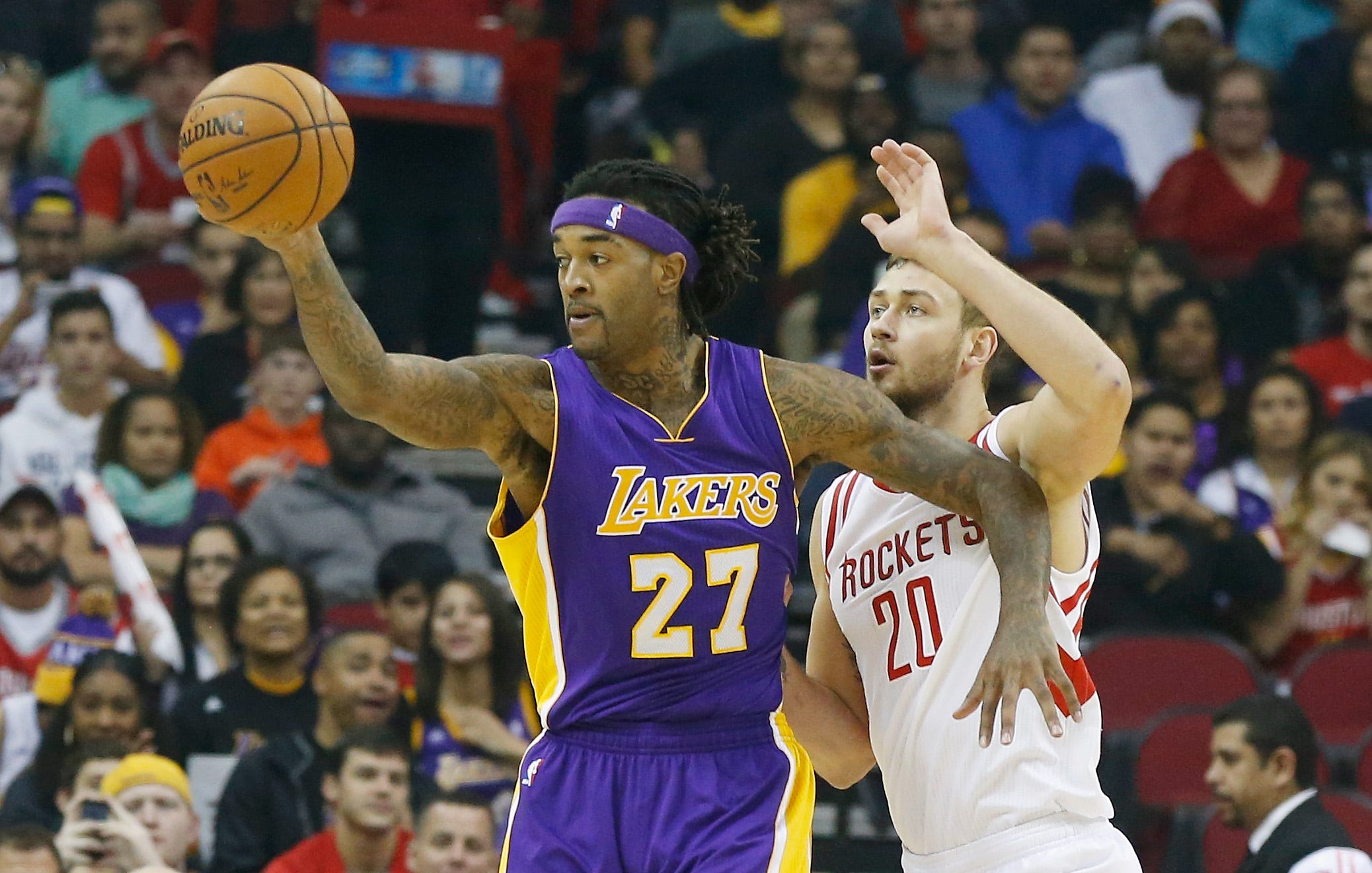 Lakers jersey history No. 27 — Jordan Hill