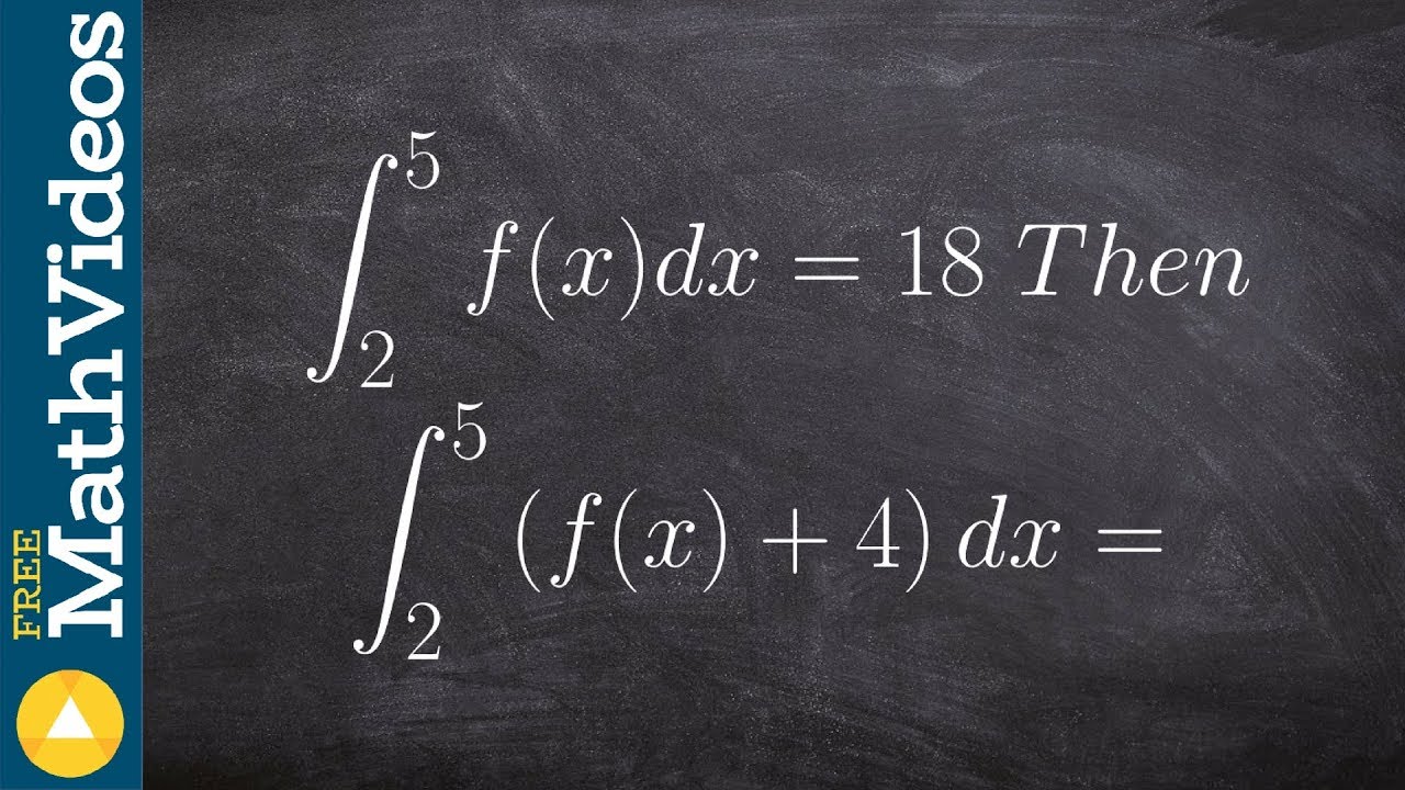 Evaluate the integral of an expression given an integrand