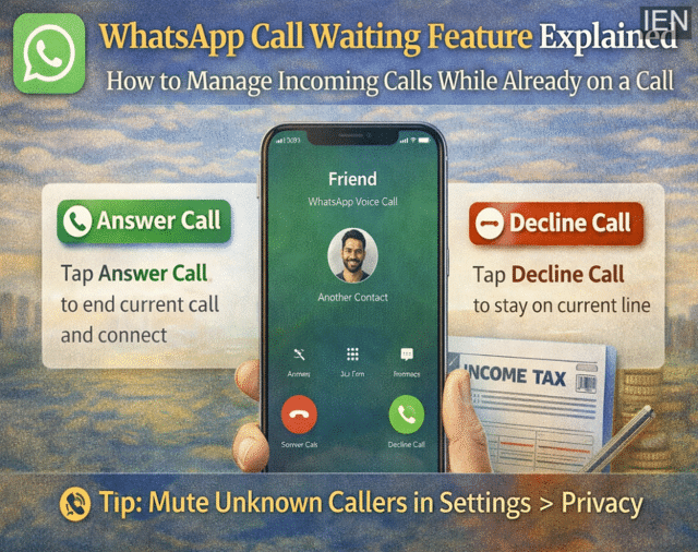 WhatsApp call waiting feature explained: How to manage incoming calls ...