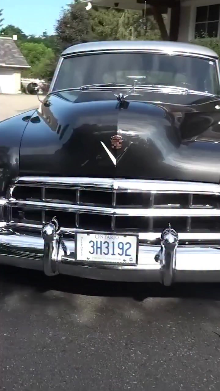 Steve’s rare 1949 Cadillac with factory phone