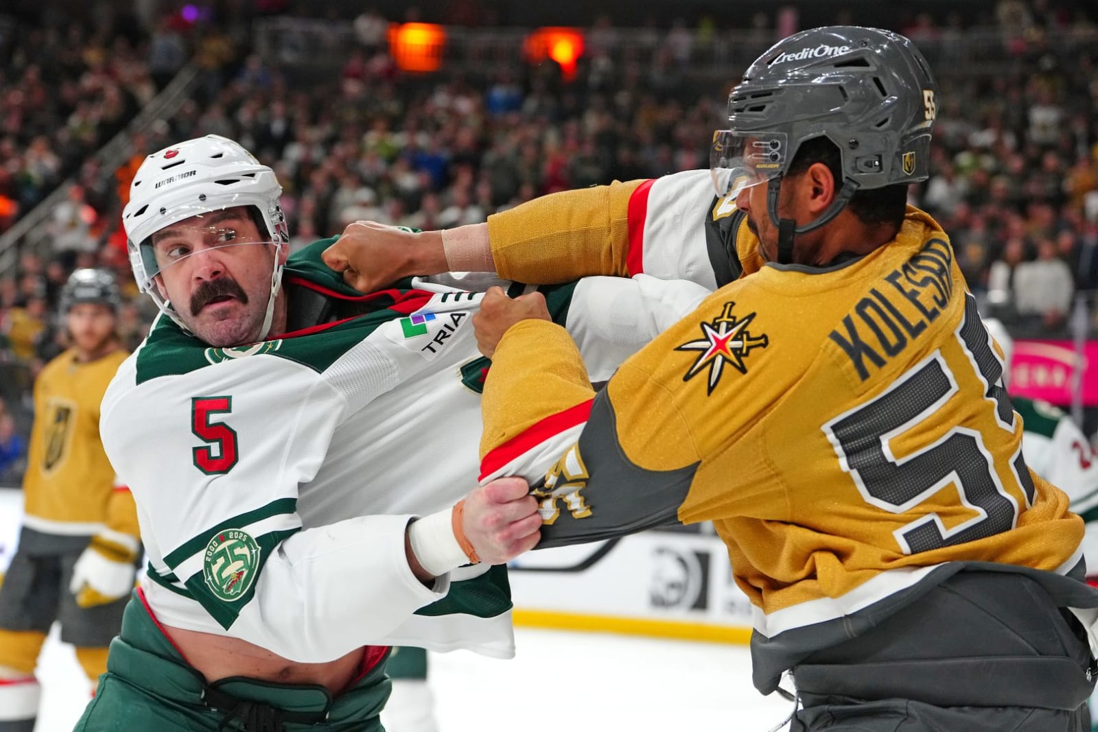 Golden Knights fall 4-2 to Wild as Dorofeyev hits 30 again