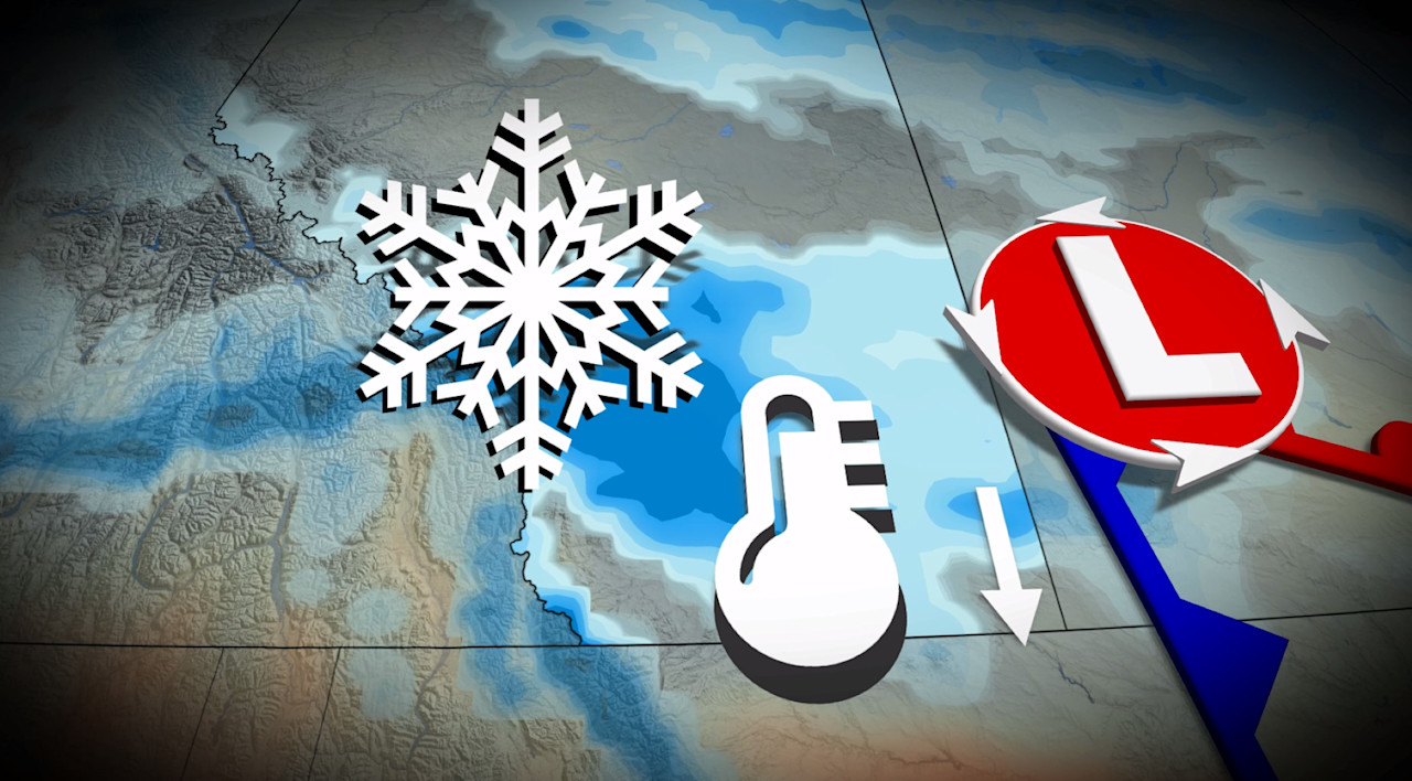 Up to 20 cm: Snow replaces warmth in Alberta as cooldown takes place