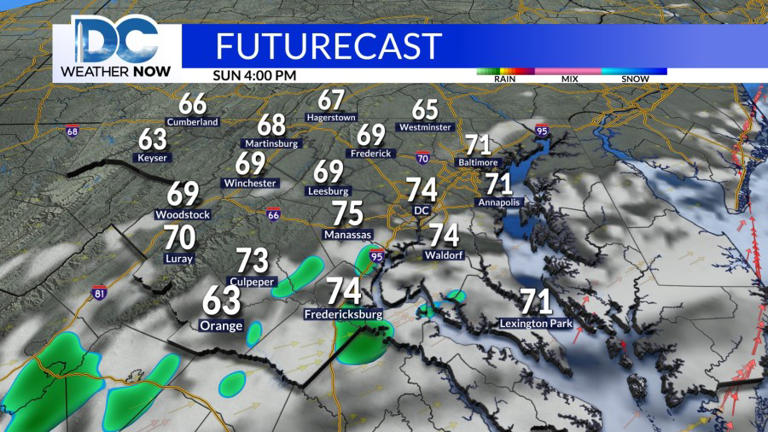 Warming temperatures to kick-start the new week