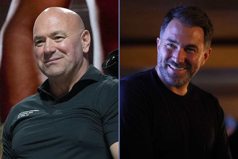 Joe Rogan reacts to Eddie Hearn signing Tom Aspinall, Dana White feud