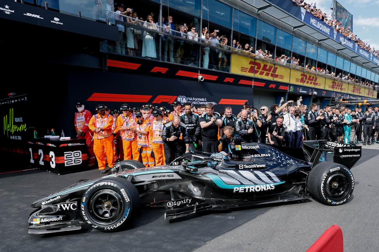 The F1 season is already looking like one long race to catch Mercedes