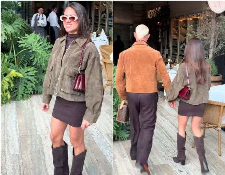 La pareja iba caminando en una popular plaza al sur de la ciudad tomados de la mano. | Foto: TikTok @augusto.hernandez74