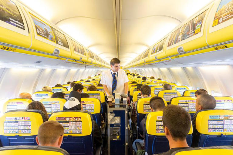 online vape store Irish Ryanair passengers told to take cardboard boxes on flights