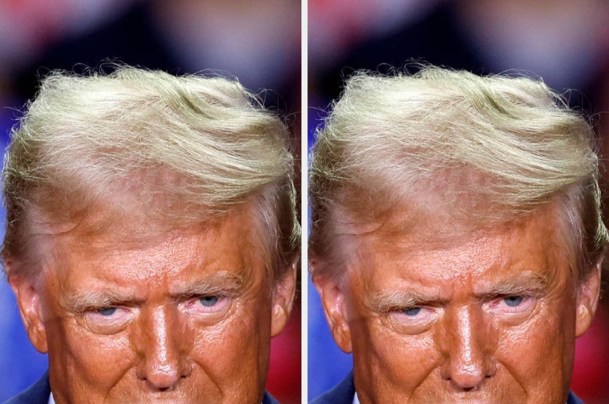 The 'MAGA tan' is a special shade of orange, and it's sending a ...