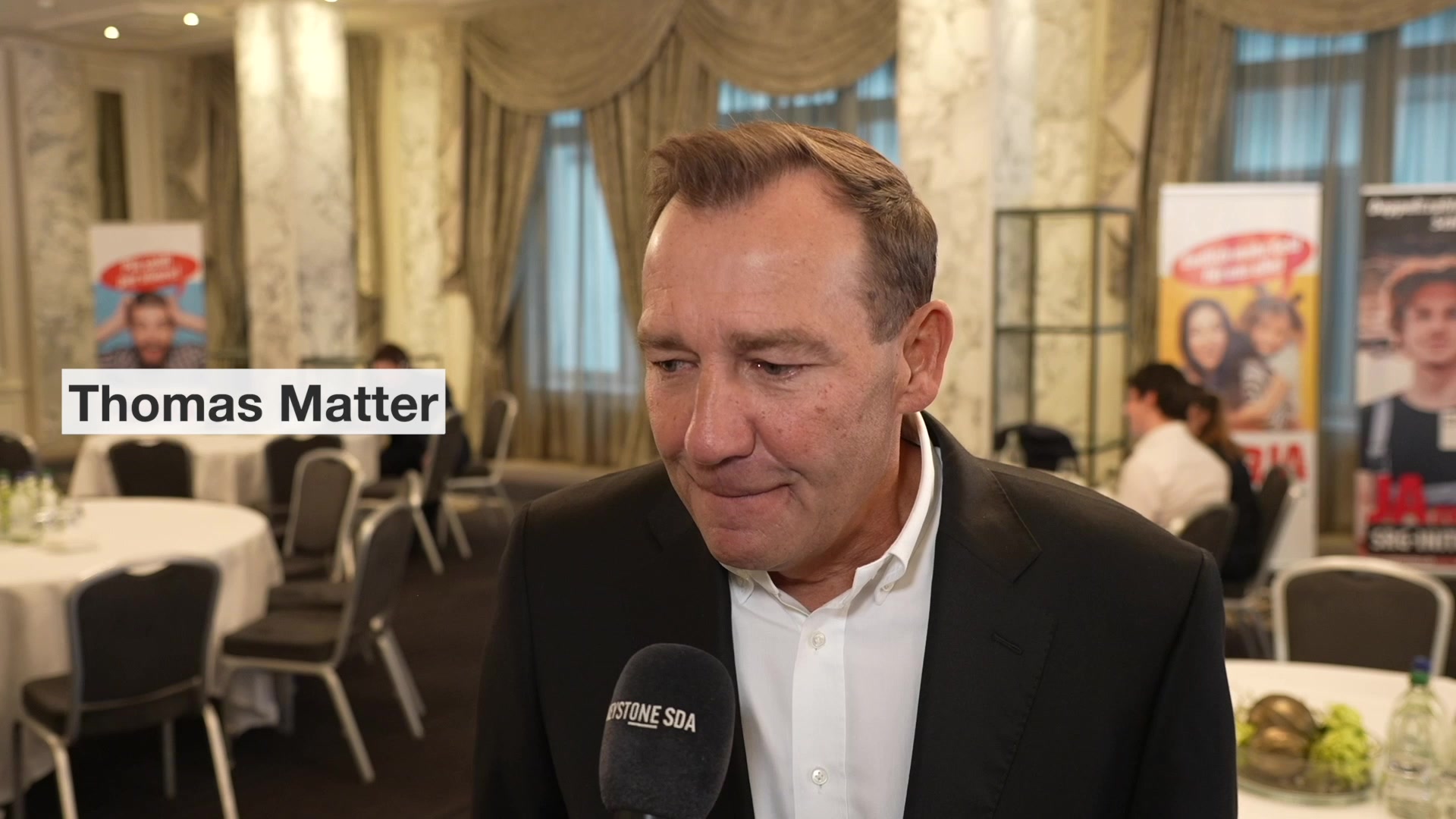 Das sagt Thomas Matter (SVP) zum SRG Nein-Trend