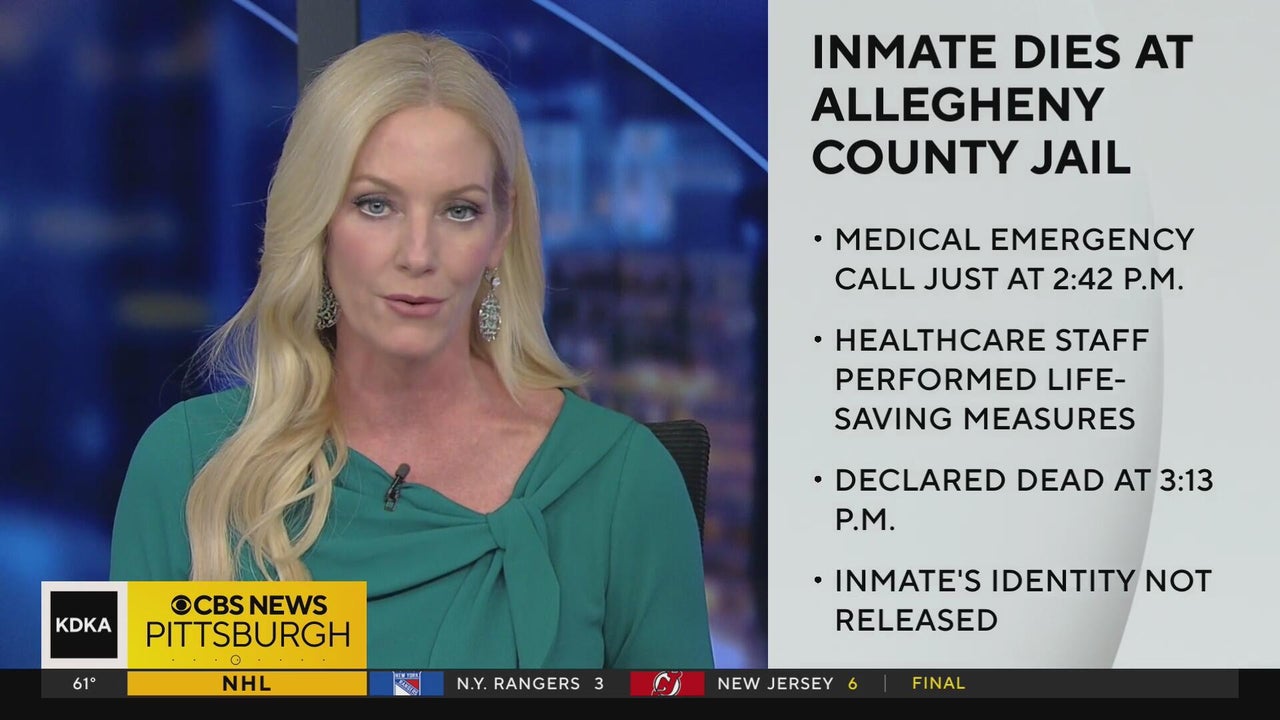 Inmate dies at Allegheny County Jail