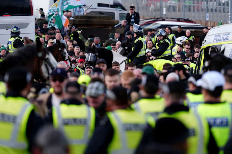Celtic fans storm gates before Rangers clash as chaotic Ibrox scenes ...