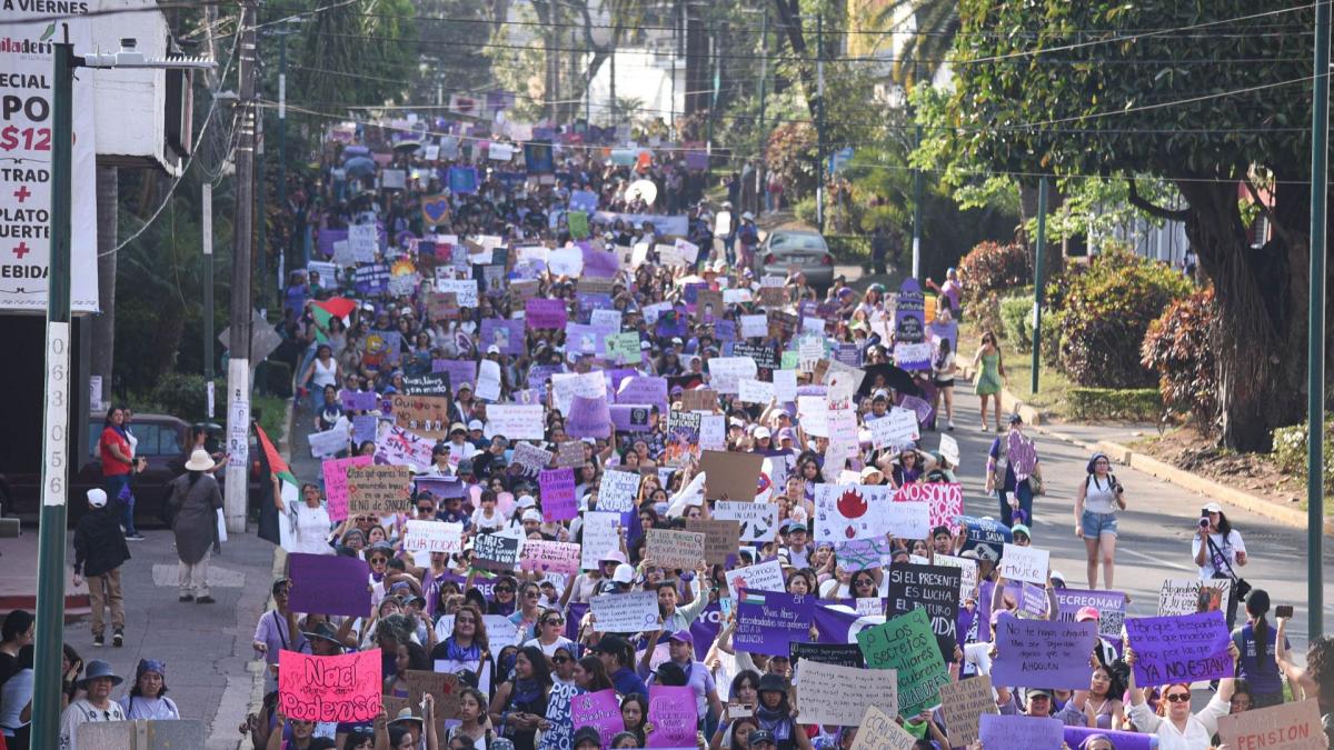 8M | Marchas y concentraciones en alcaldía de CDMX