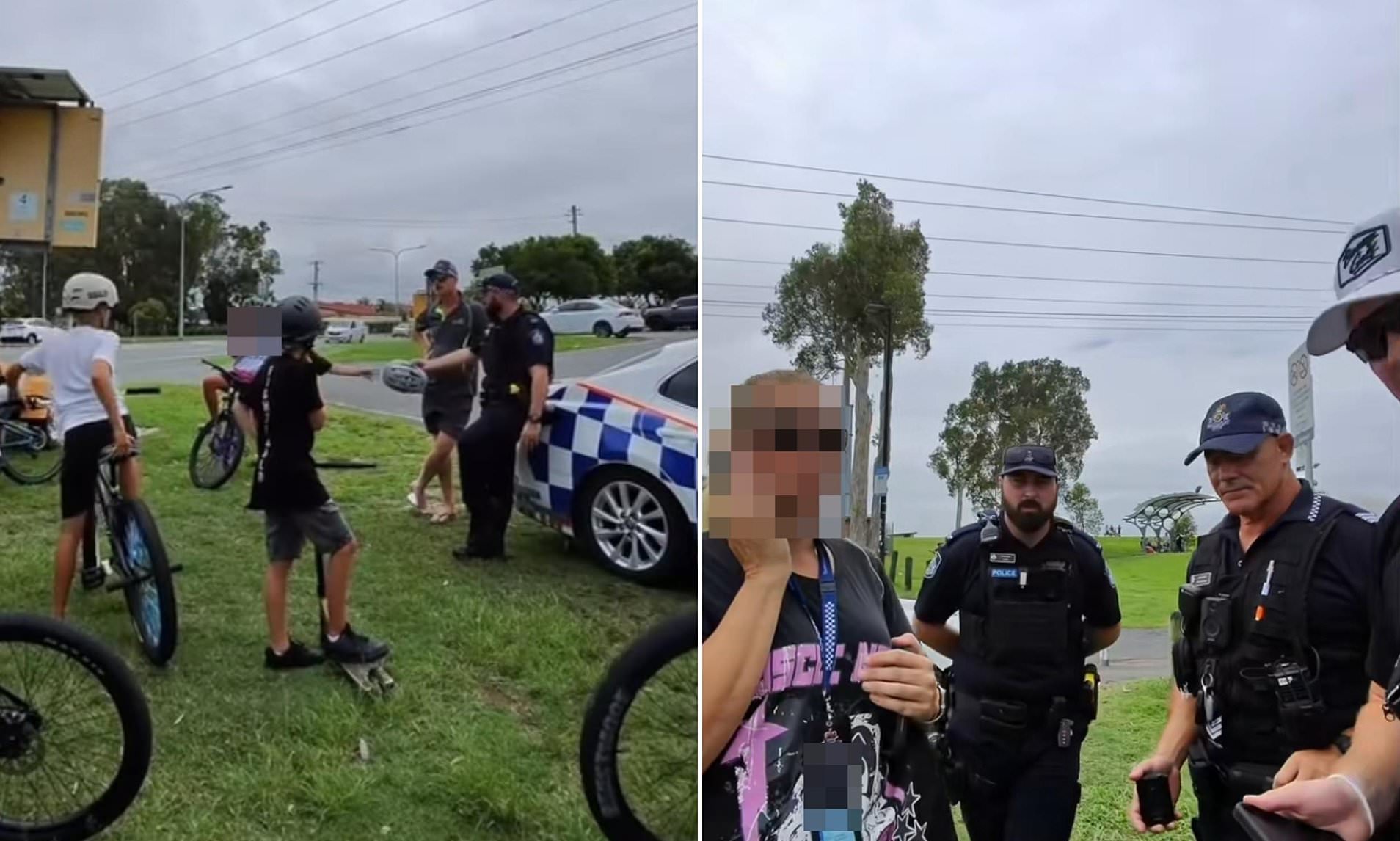 Boy, 13, is stopped by five police officers because he was riding ...