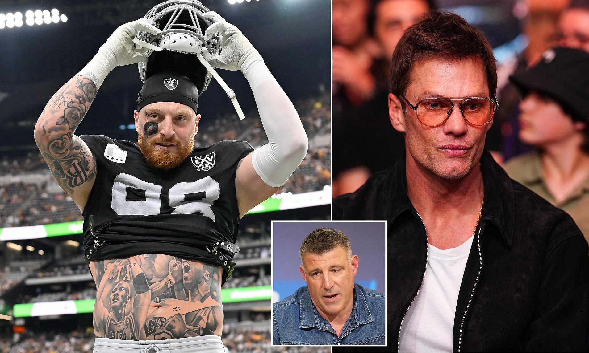 Revealed: Tom Brady's swipe at New England Patriots during Maxx Crosby ...